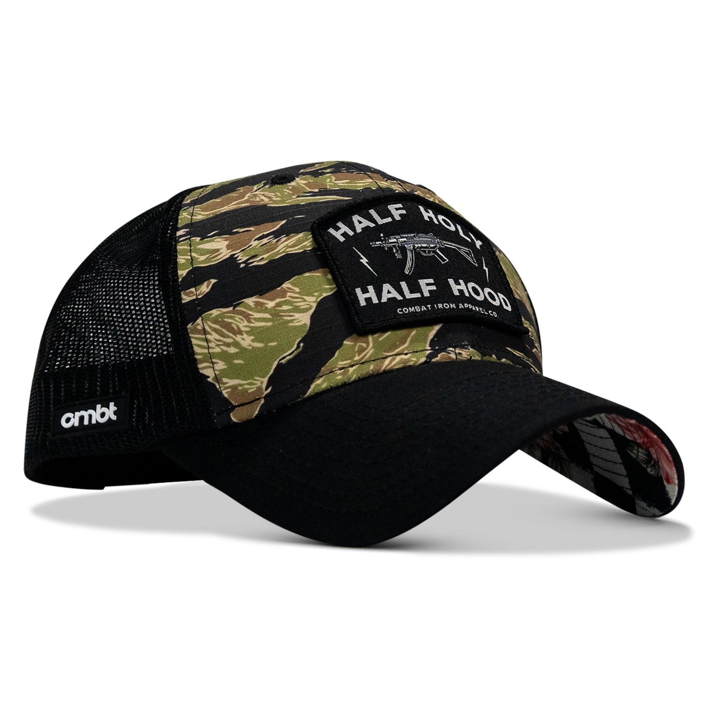 Half Holy. Half Hood Patch Original Ripstop Snapback Hat