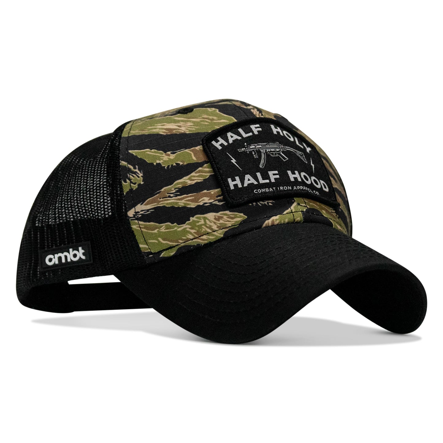 Half Holy. Half Hood Patch Original Ripstop Snapback Hat