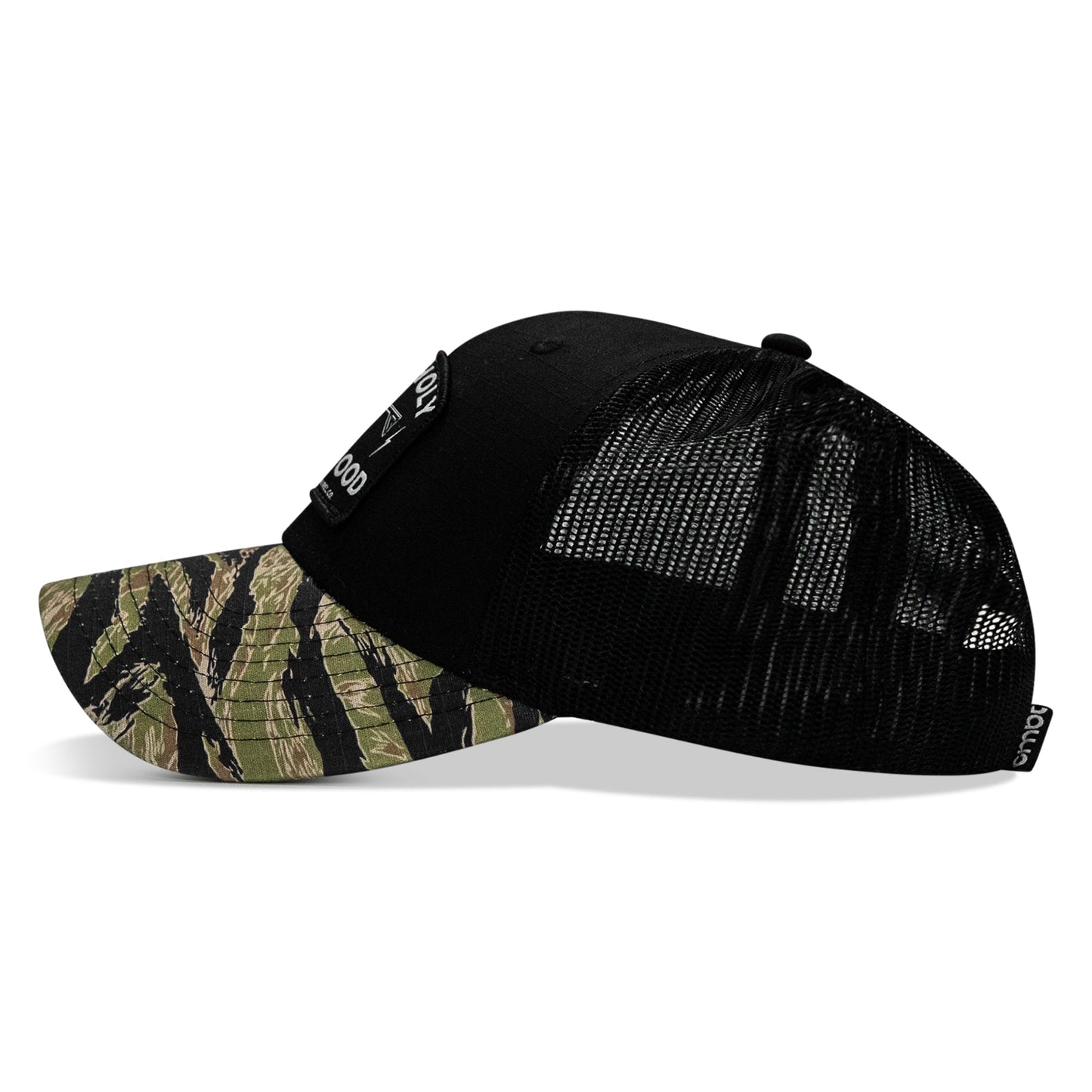 Half Holy. Half Hood Patch Original Ripstop Snapback Hat