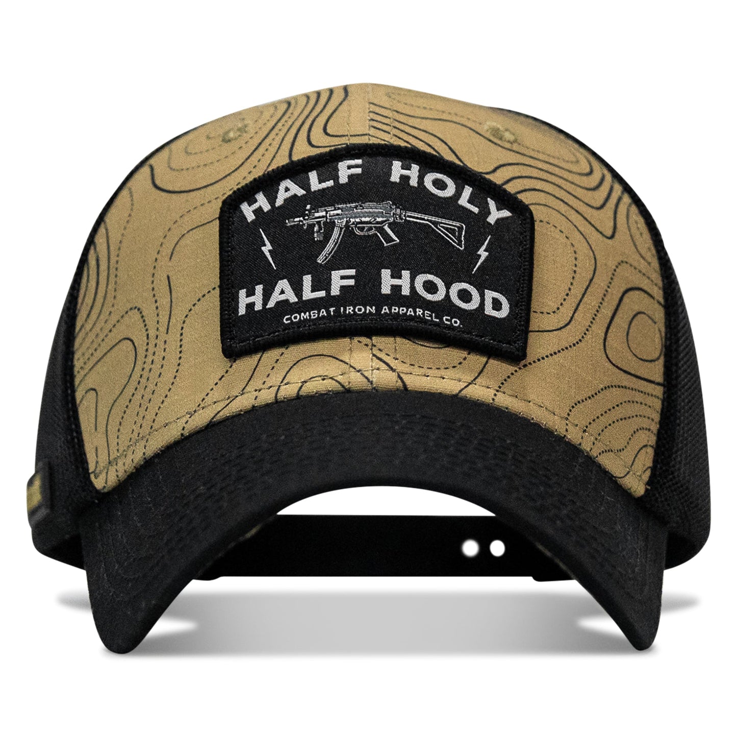 Half Holy. Half Hood Patch Original Ripstop Snapback Hat
