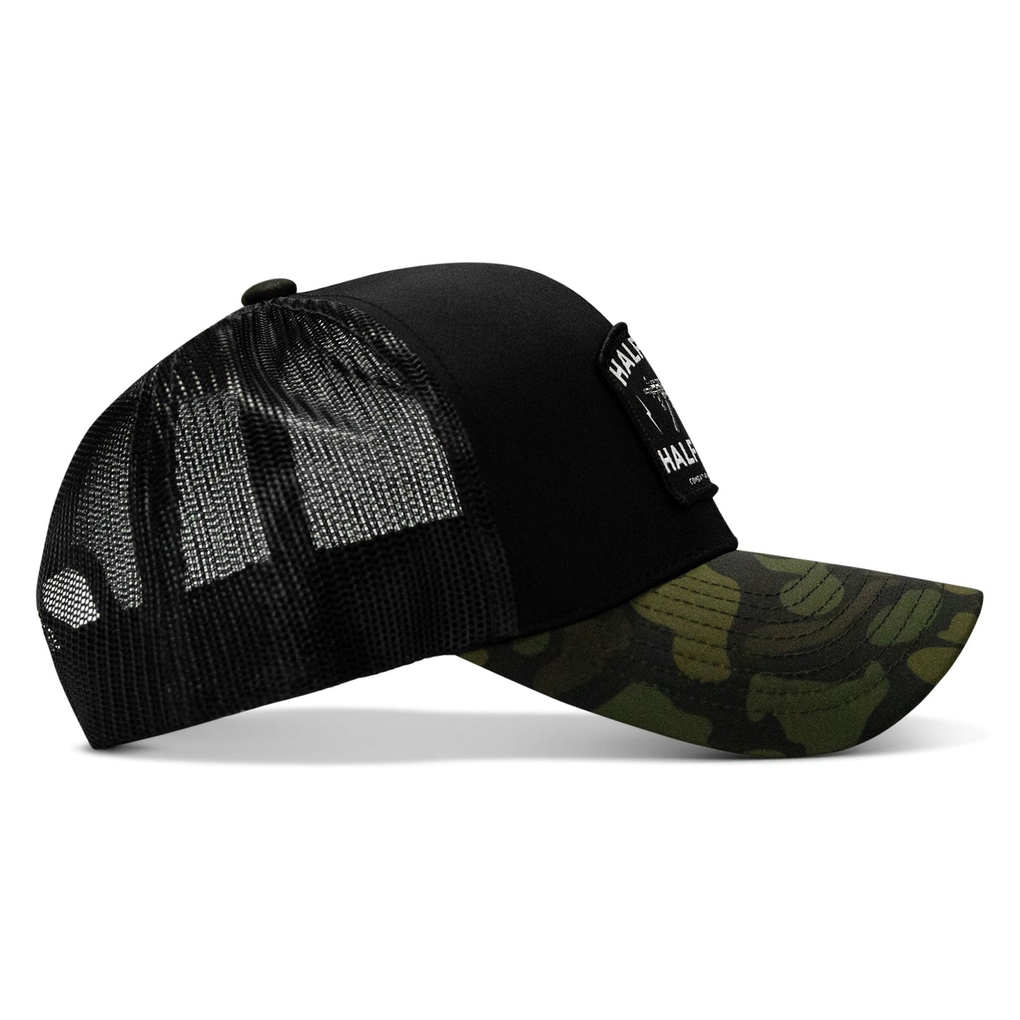 Half Holy. Half Hood. Patch Snapback Hat