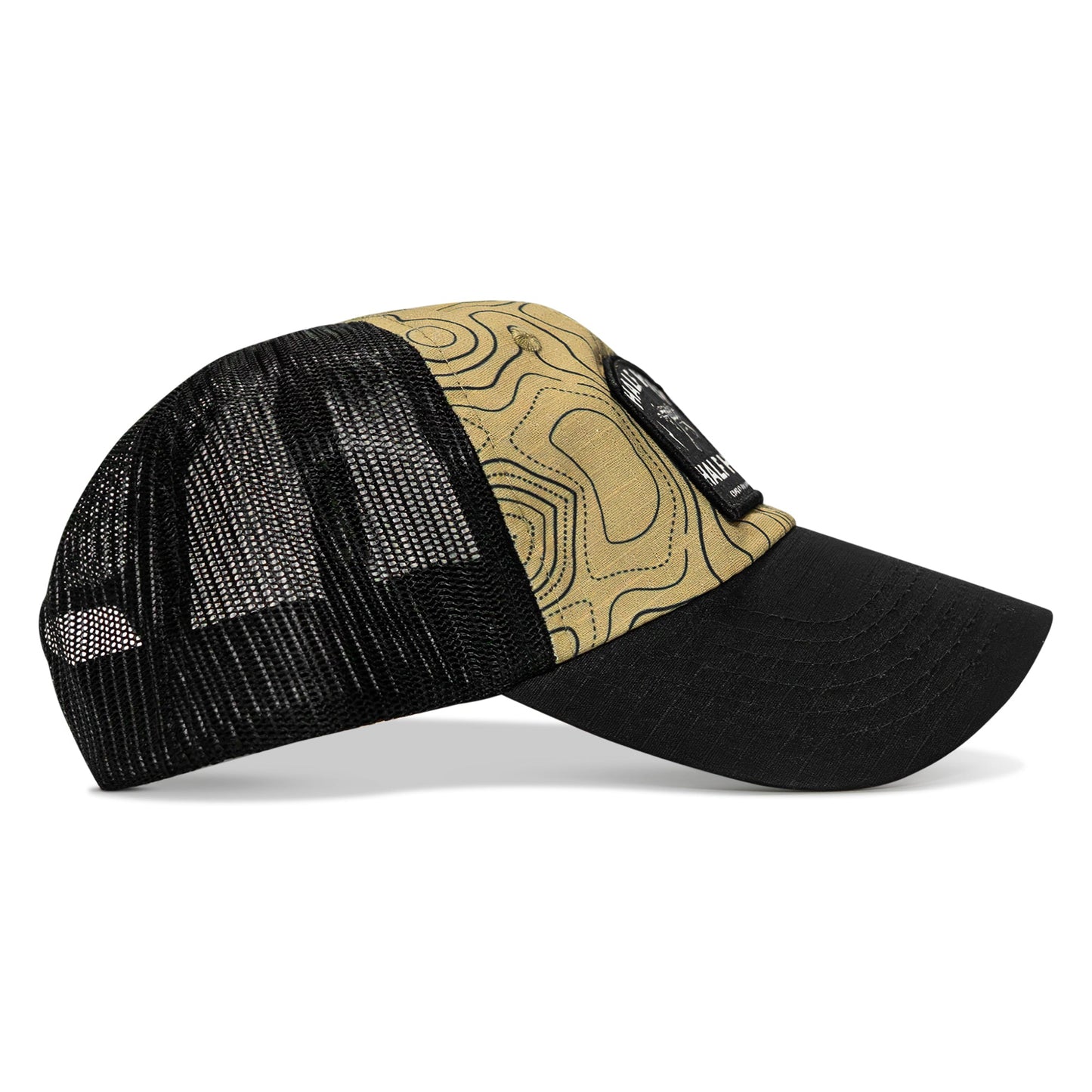 Half Holy. Half Hood Patch. Tactical Ripstop Mesh Snapback Hat