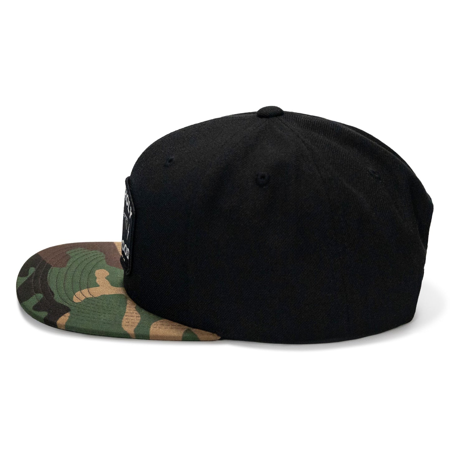 Half Holy. Half Hood. Flatbill Hat