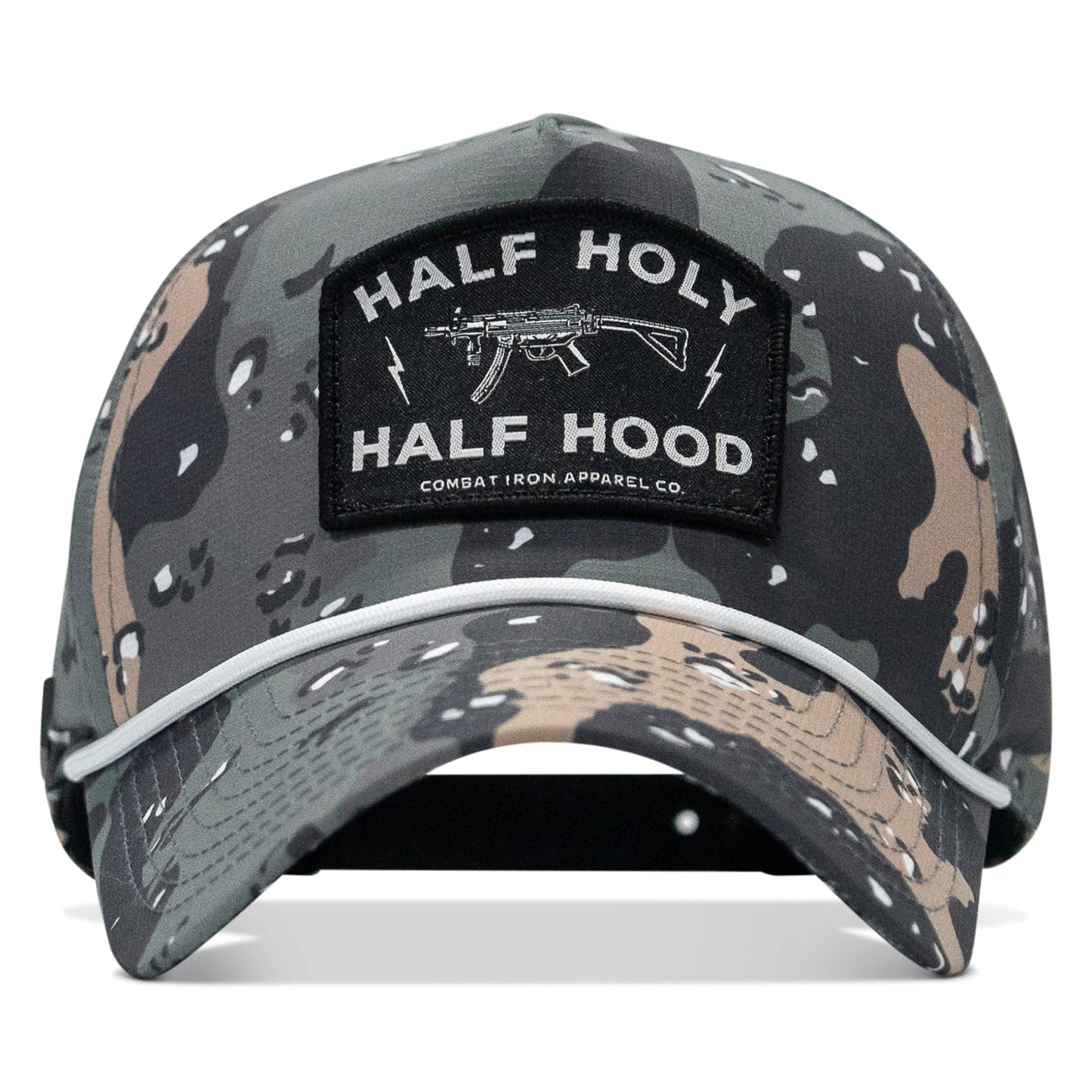 Half Holy. Half Hood. Patch Weekender Snapback