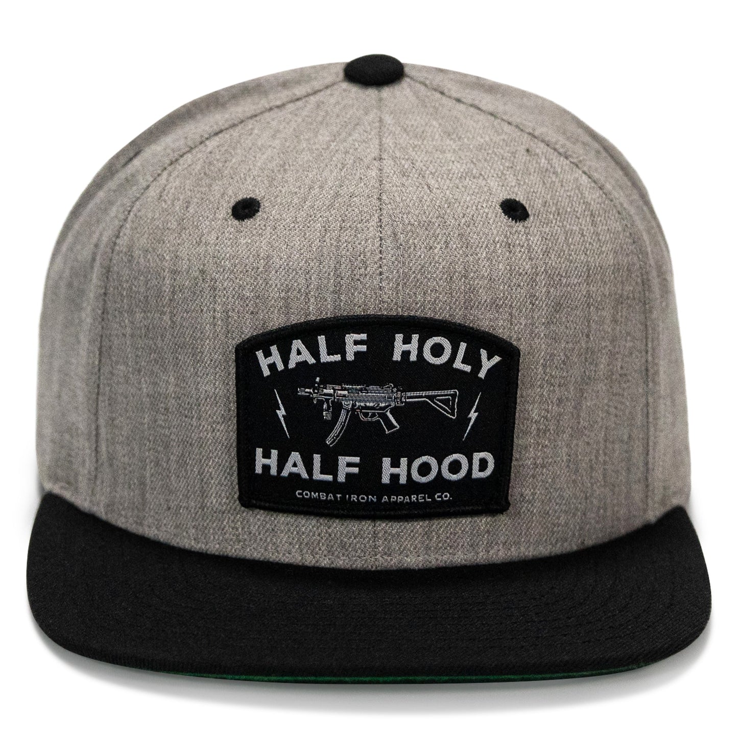 Half Holy. Half Hood. Flatbill Hat