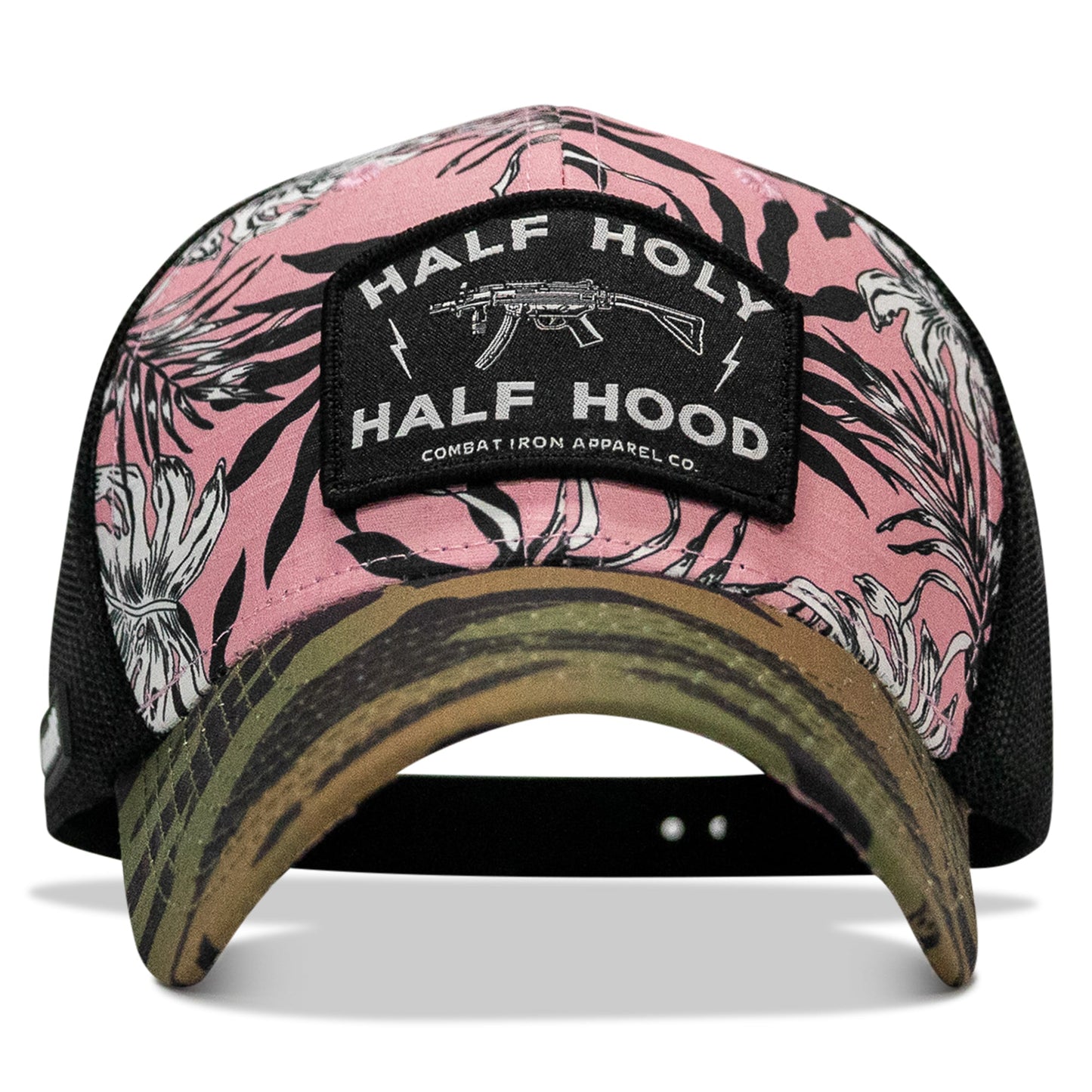 Half Holy. Half Hood Patch Original Ripstop Snapback Hat