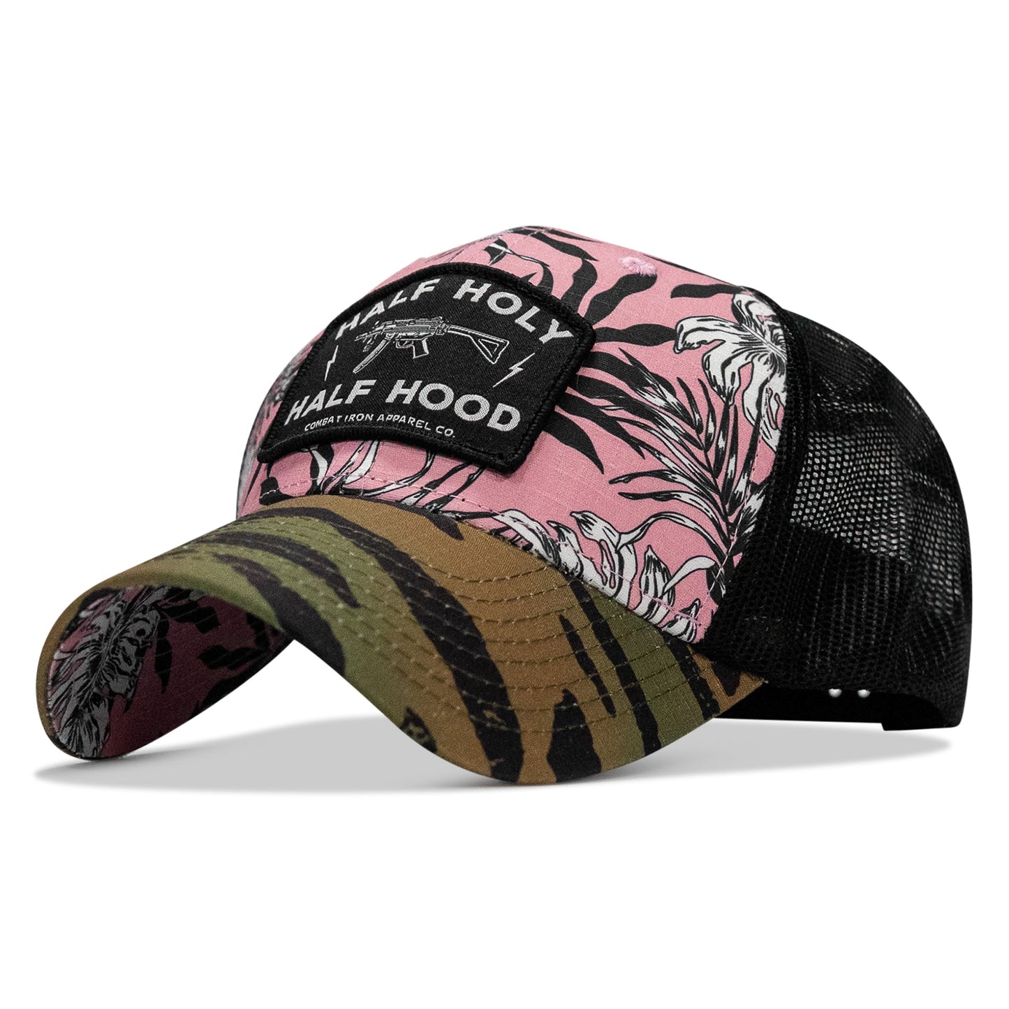 Half Holy. Half Hood Patch Original Ripstop Snapback Hat
