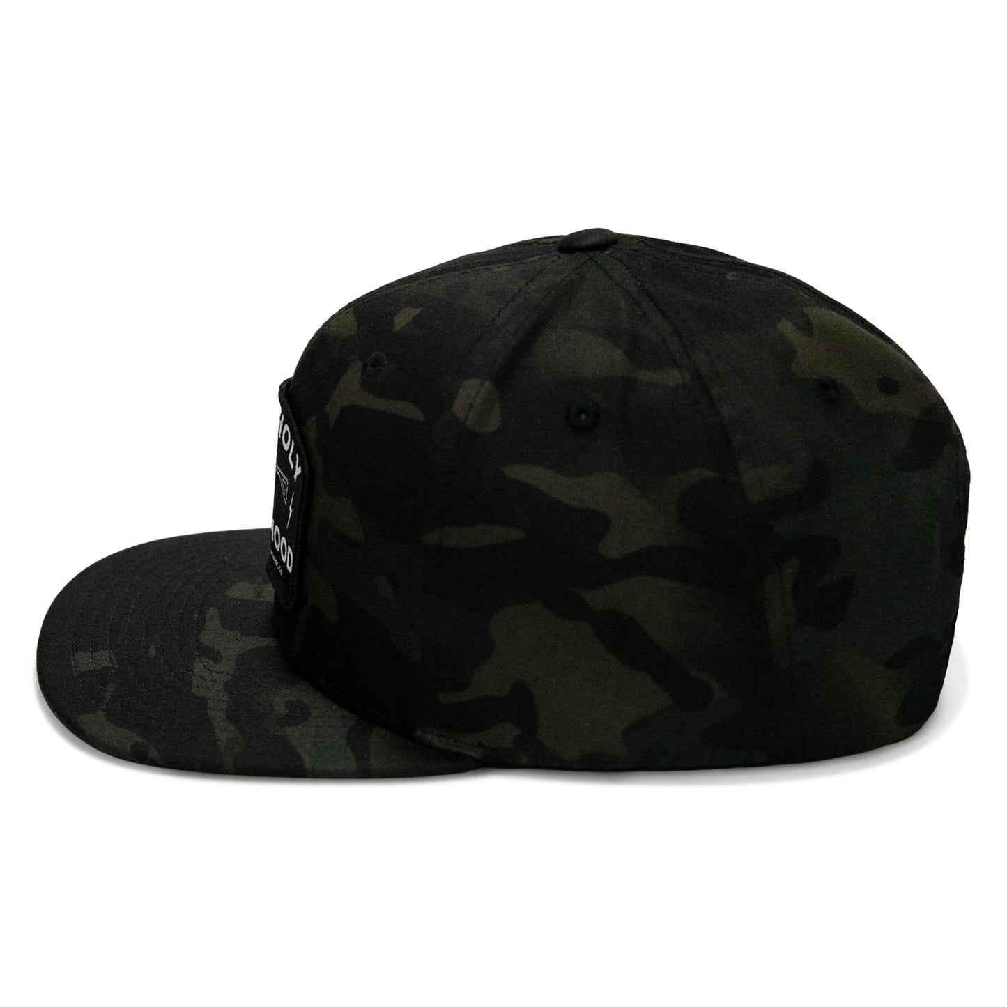 Half Holy. Half Hood. Flatbill Hat