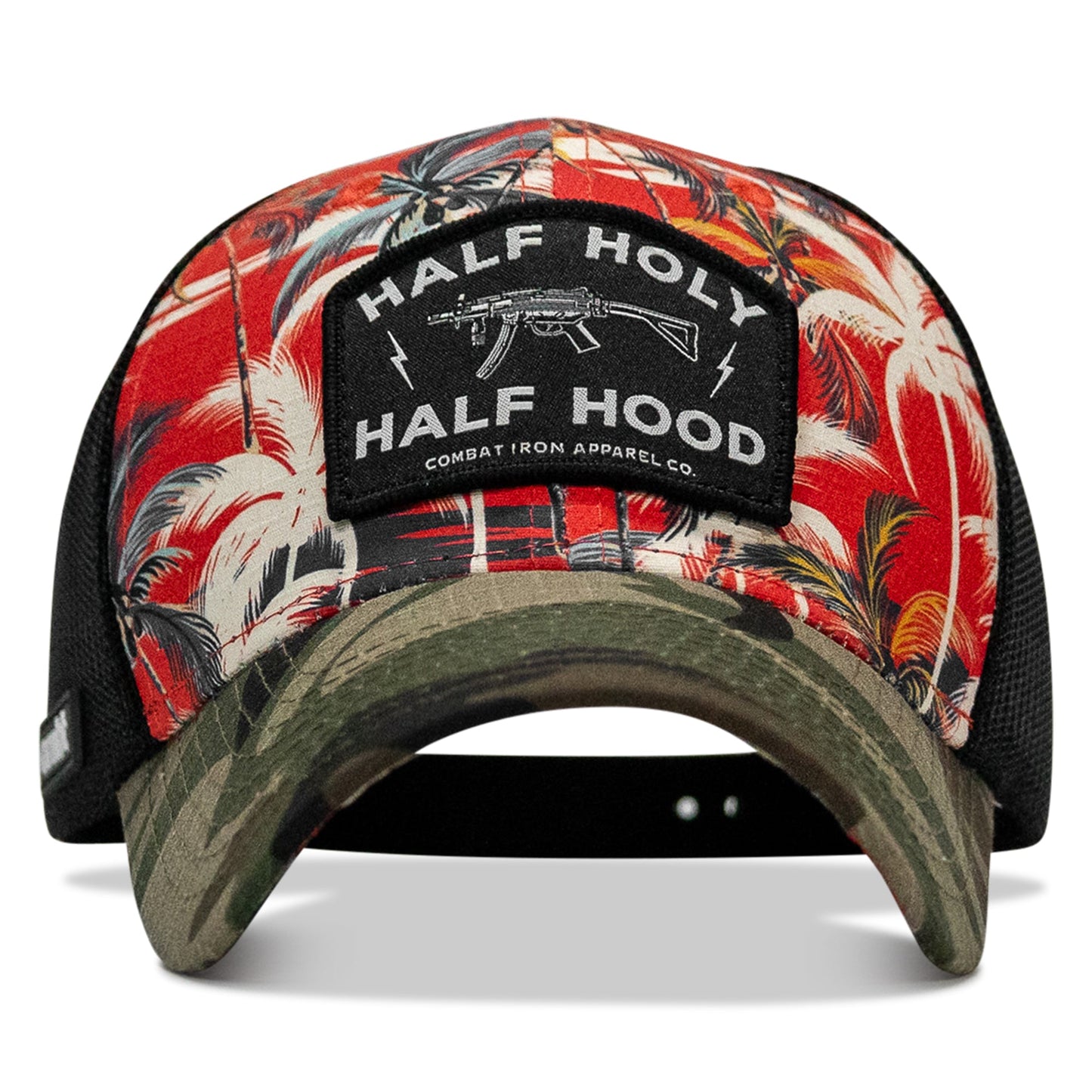 Half Holy. Half Hood Patch Original Ripstop Snapback Hat