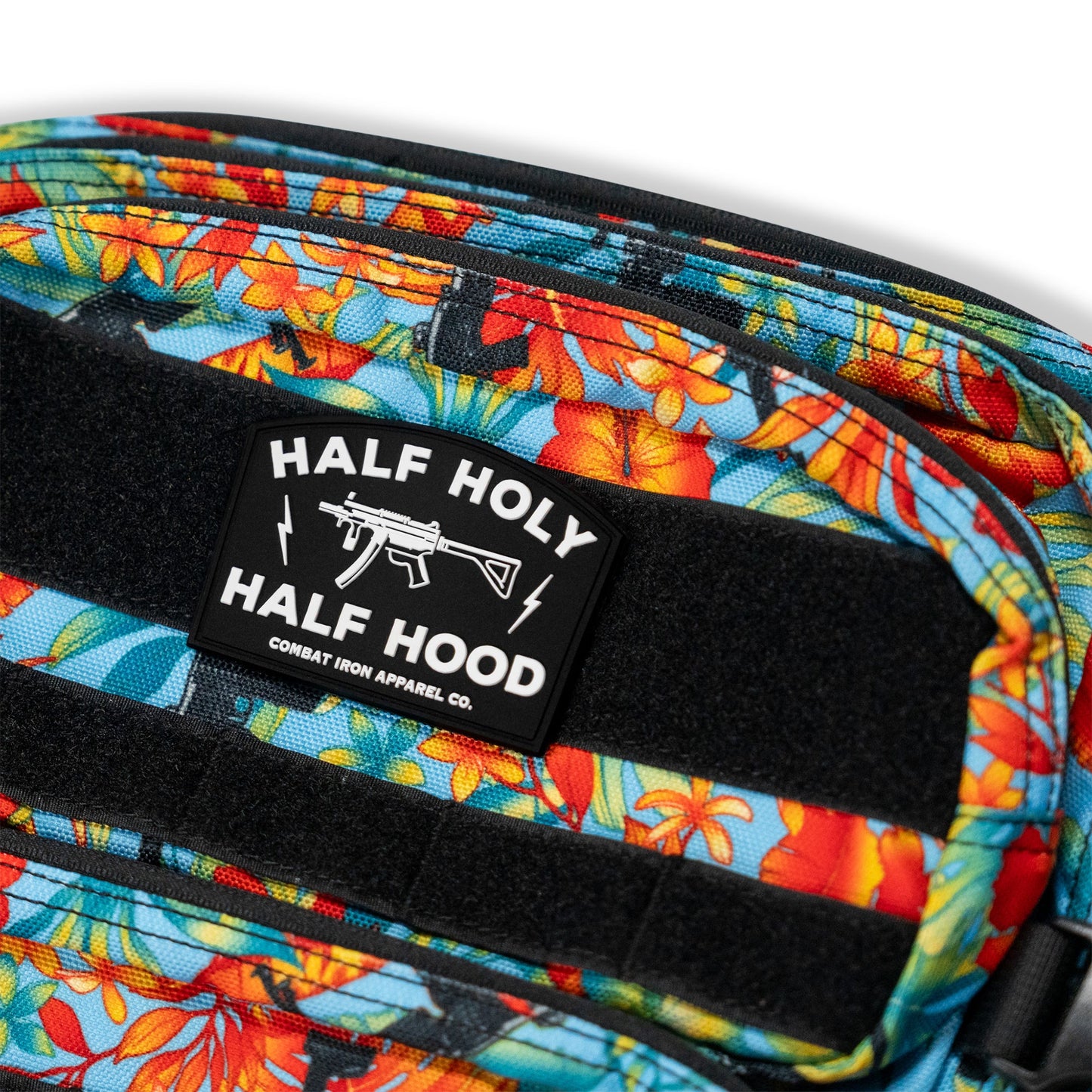 Half Holy Half Hood PVC Patch