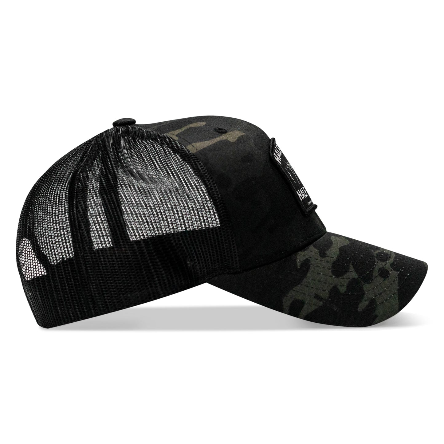 Half Holy. Half Hood. Patch Snapback Hat