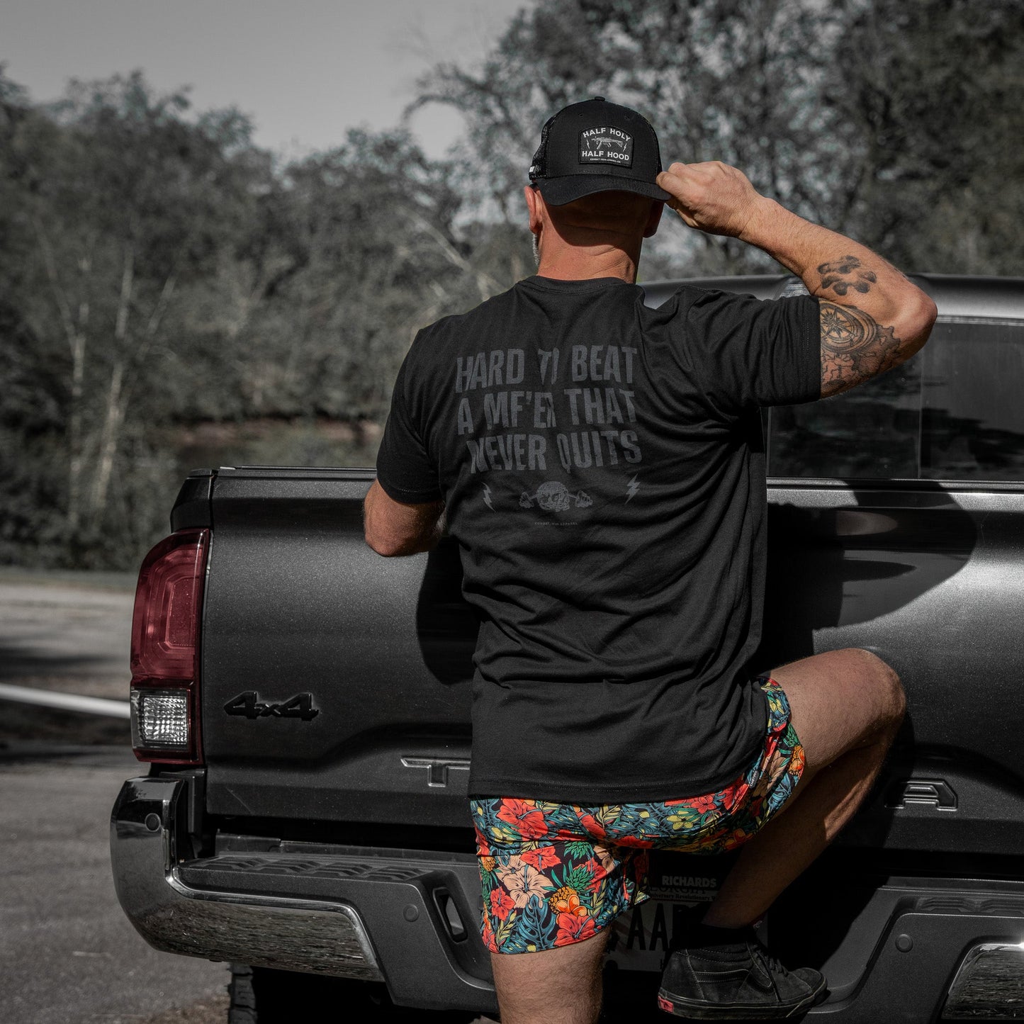 Hard To Beat A Mf'er That Never Quits Men's T-Shirt