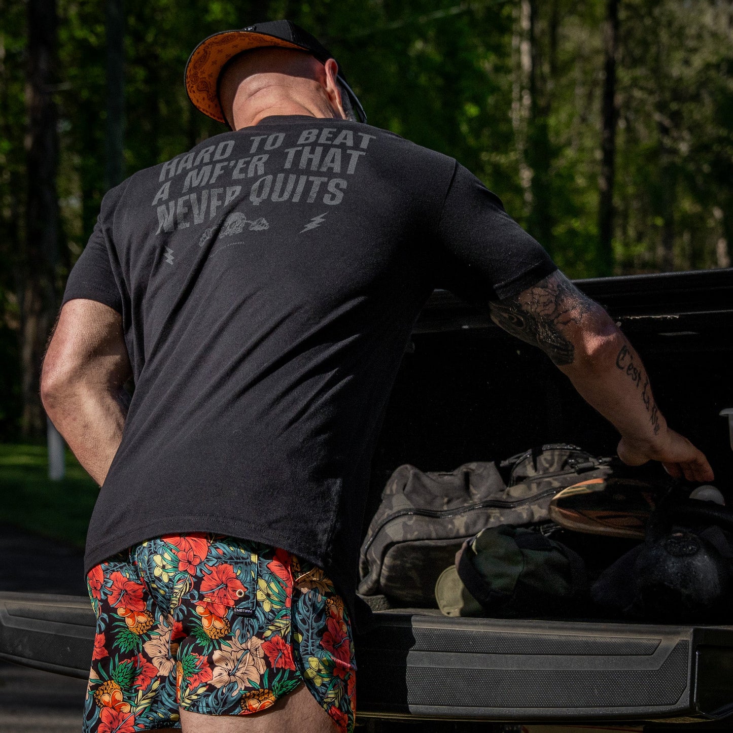 Hard To Beat A Mf'er That Never Quits Men's T-Shirt