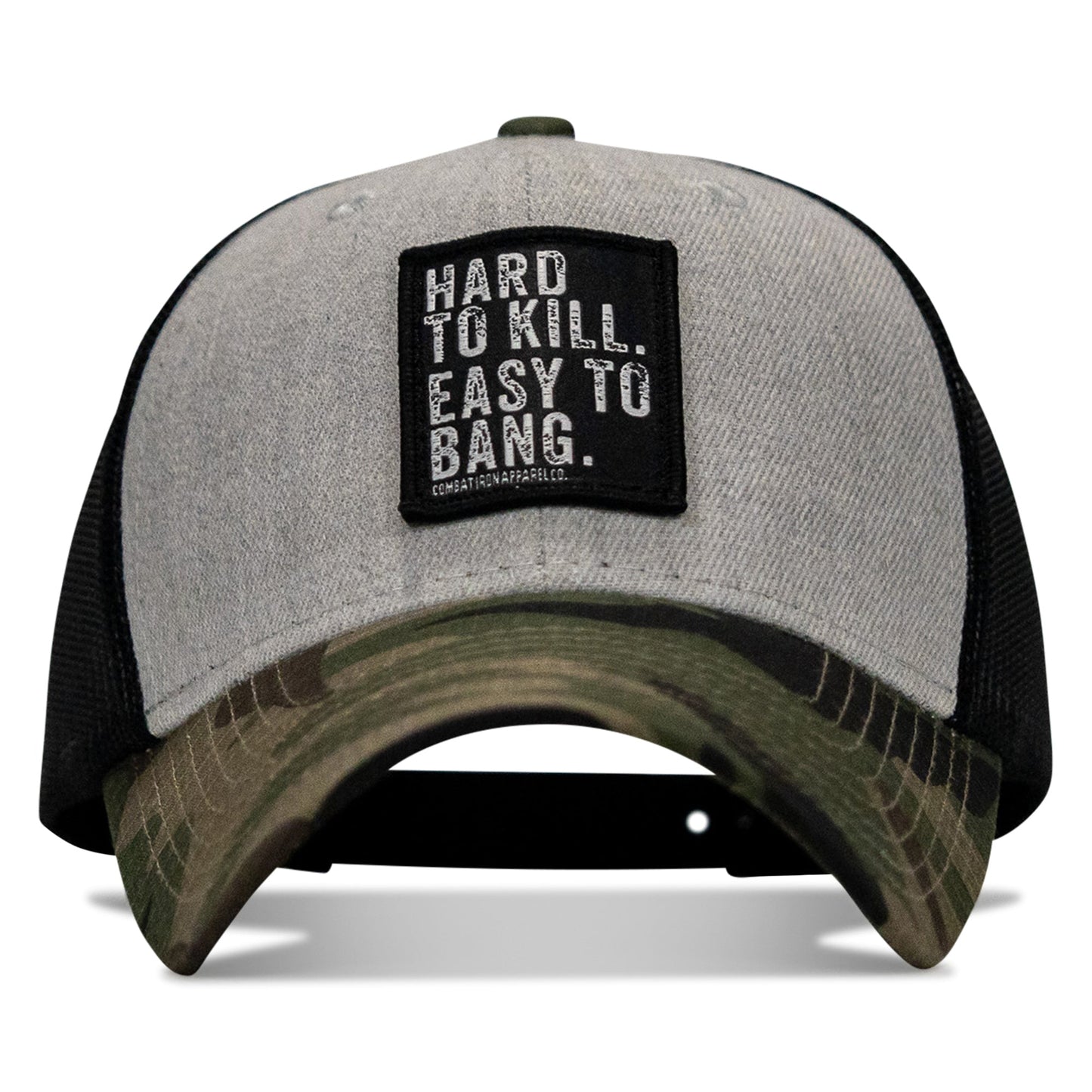 Hard to Kill. Easy to Bang. Patch Snapback Hat