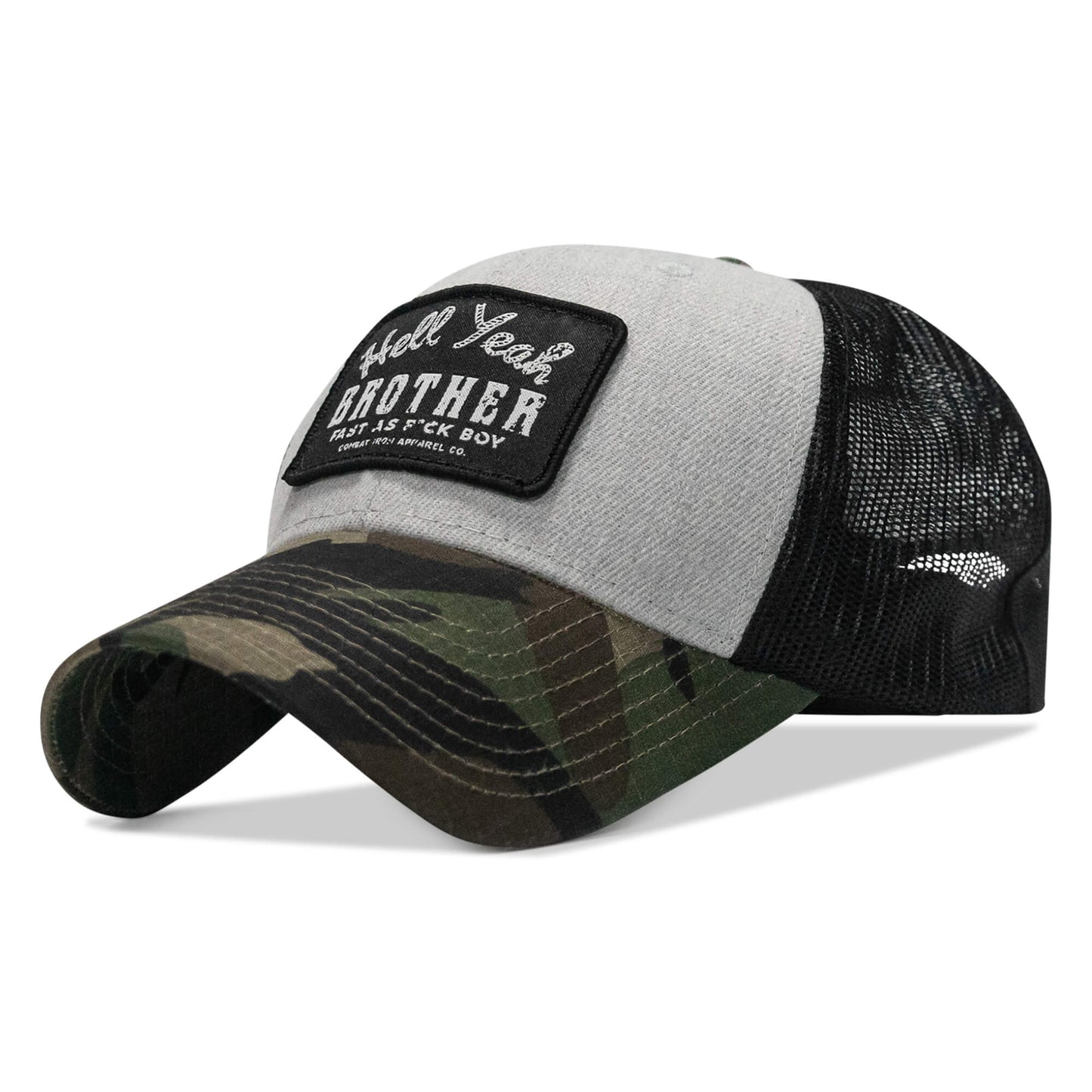 Hell Yeah Brother Patch Snapback Hat
