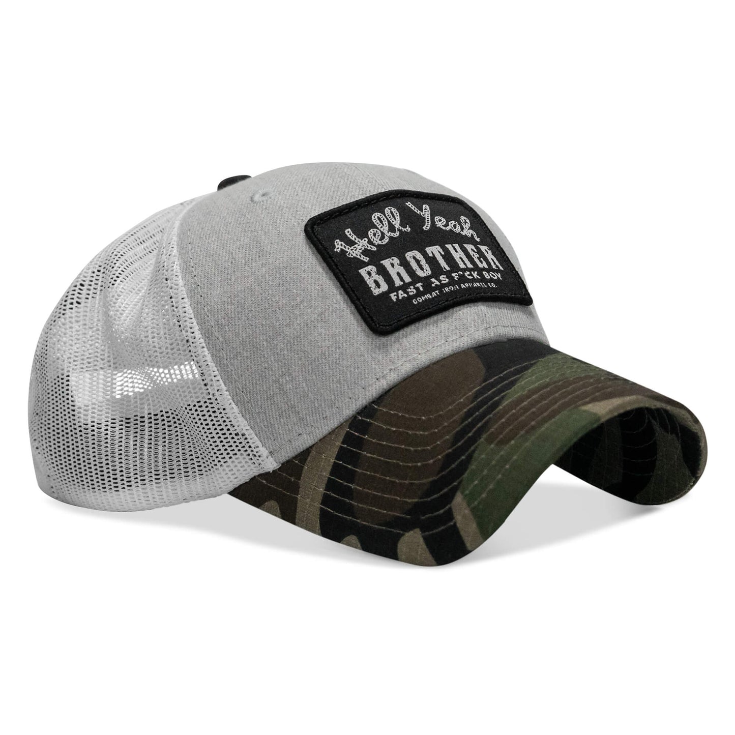 Hell Yeah Brother Patch Snapback Hat