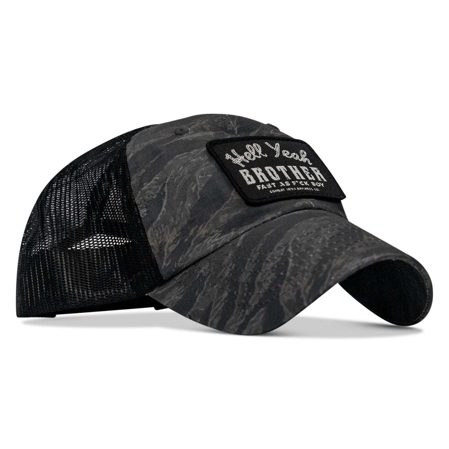 Hell Yeah Brother Patch Tactical Ripstop Mesh Snapback Hat