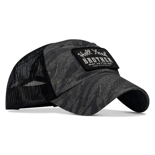 Hell Yeah Brother Patch Tactical Ripstop Mesh Snapback Hat