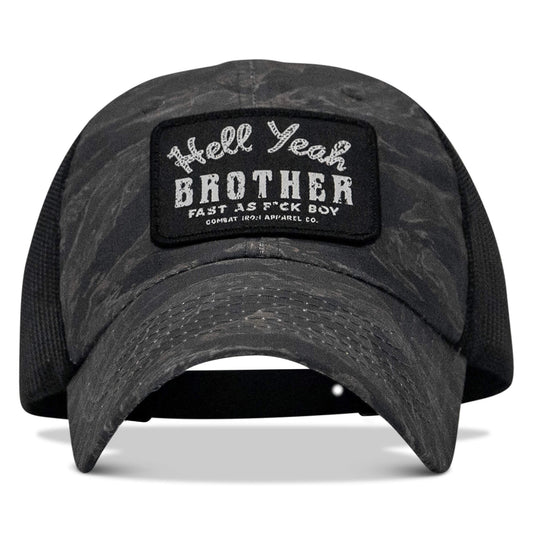 Hell Yeah Brother Patch Tactical Ripstop Mesh Snapback Hat