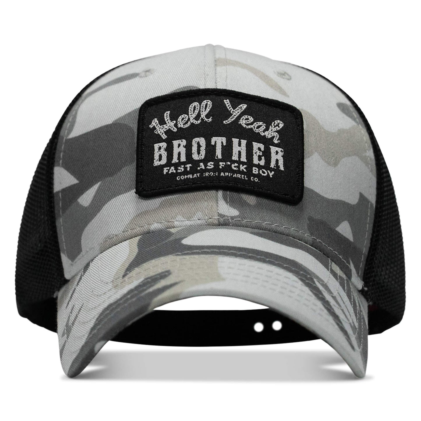 Hell Yeah Brother Patch Snapback Hat