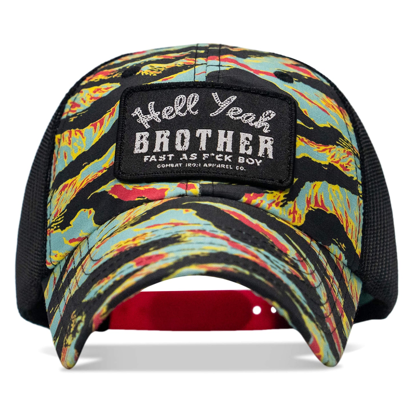 Hell Yeah Brother Patch Tactical Ripstop Mesh Snapback Hat
