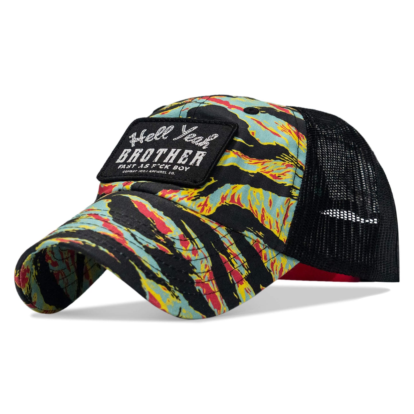 Hell Yeah Brother Patch Tactical Ripstop Mesh Snapback Hat