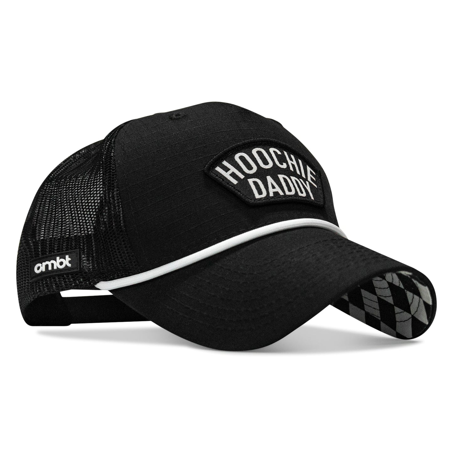 Hoochie Daddy Arched Patch Rope Snapback Hat