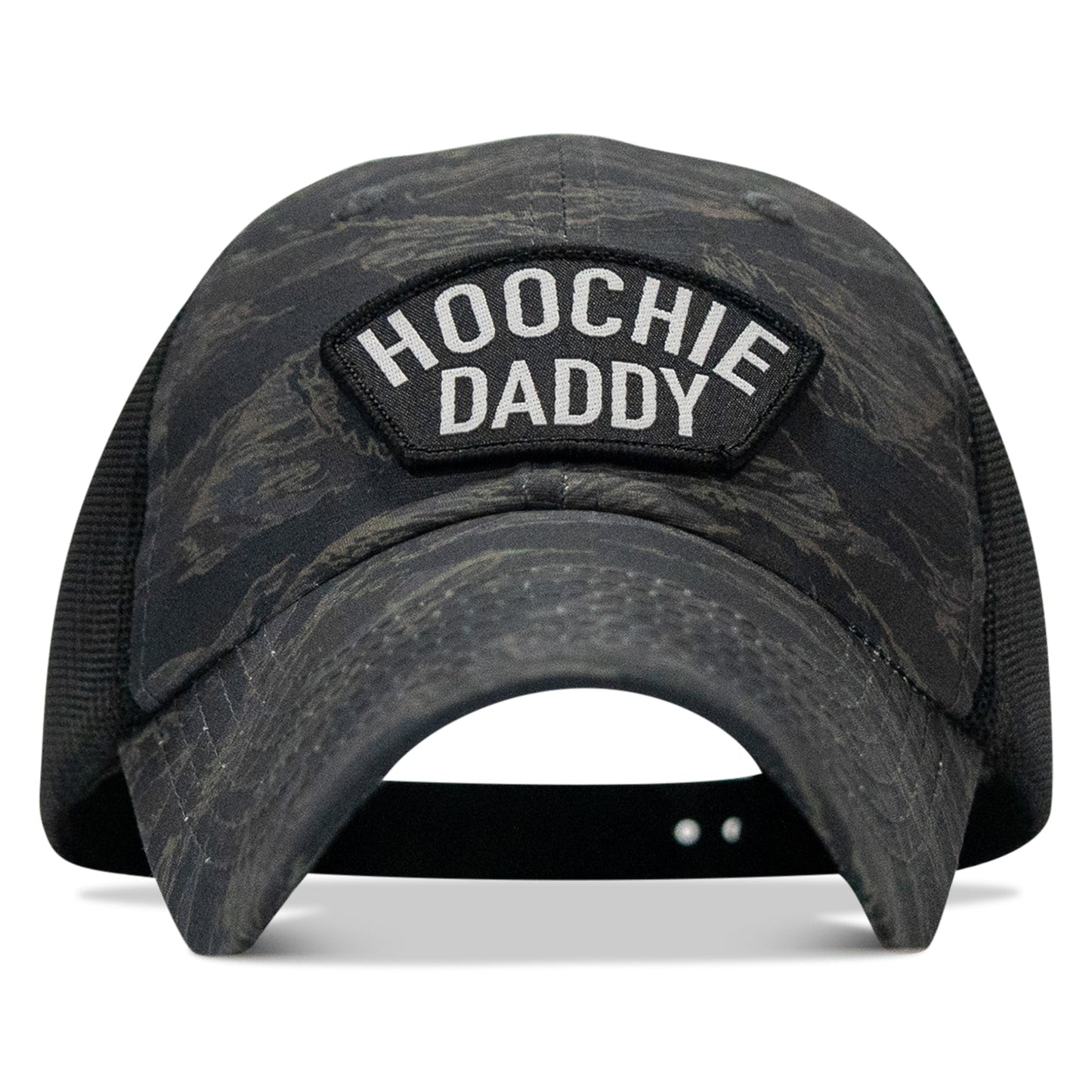 Hoochie Daddy Arched Patch Tactical Ripstop Mesh Snapback Hat