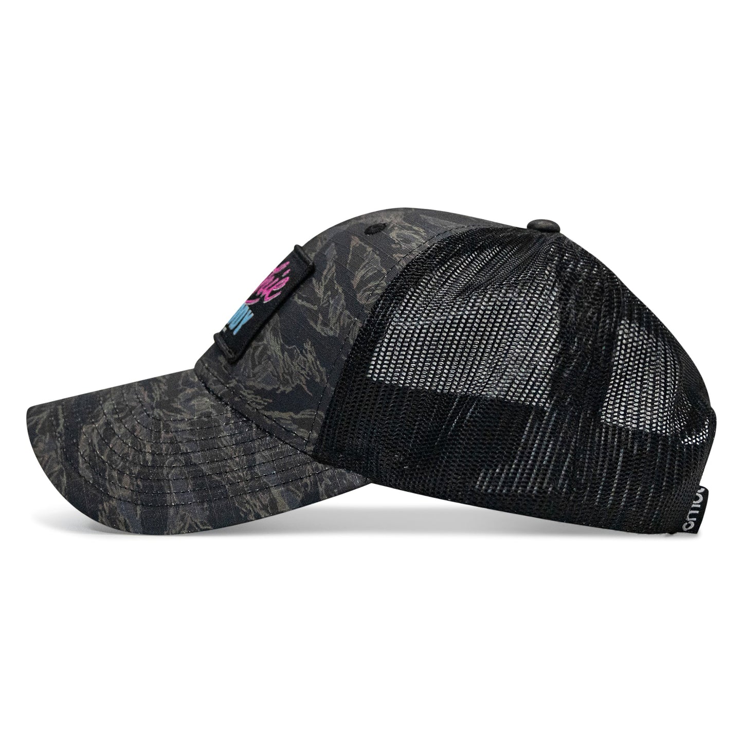 Hoochie Daddy Retro Script Patch Original Ripstop Snapback Hat