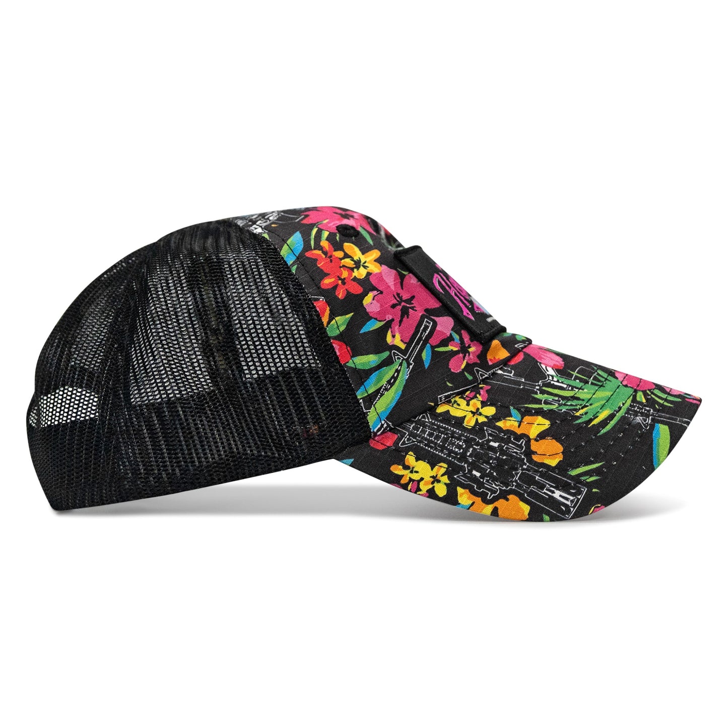 Hoochie Daddy Retro Script Patch Ripstop Tactical Mesh Snapback Hat