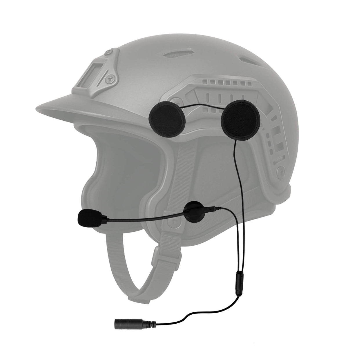 In Helmet & Push To Talk Kit - Quick Disconnect (Hirose): Harris/Tait TP3000/7110/7100/8000/9000 Series