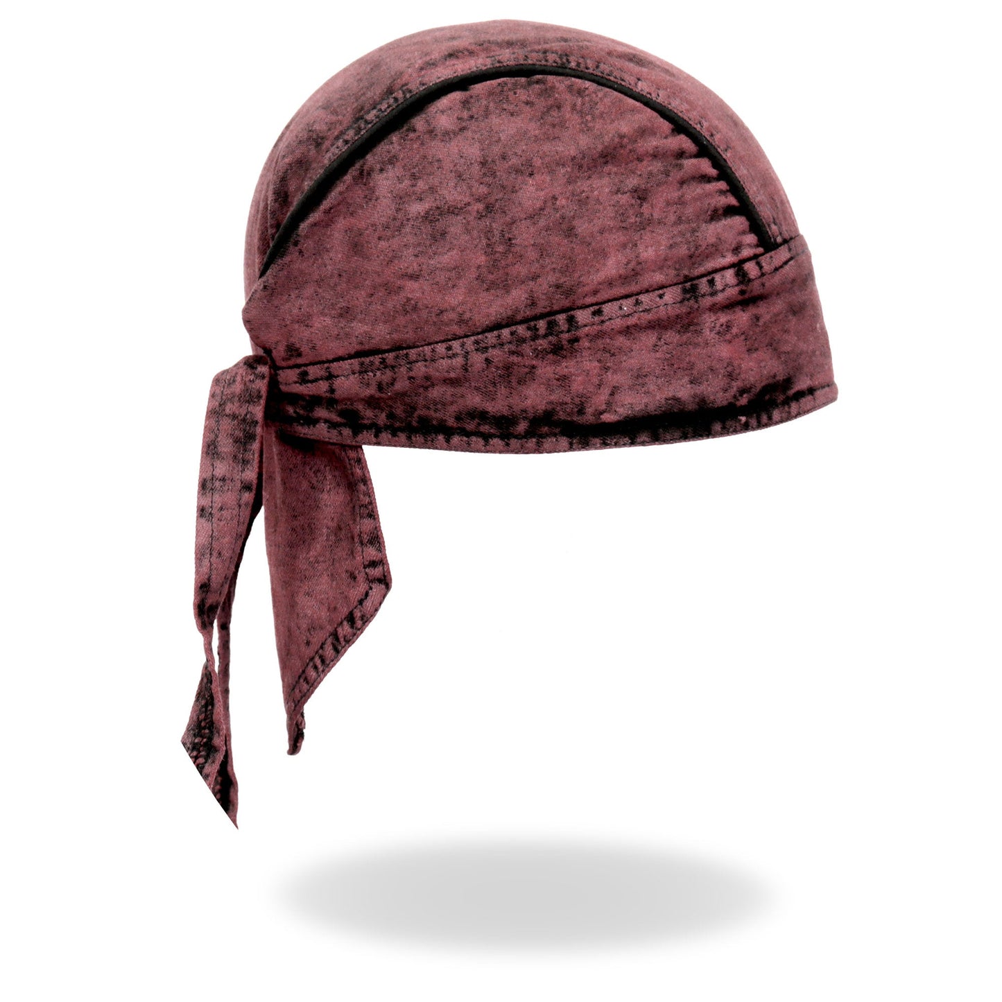 Hot Leathers Rust Dye Denim Lightweight Headwrap HWH1106
