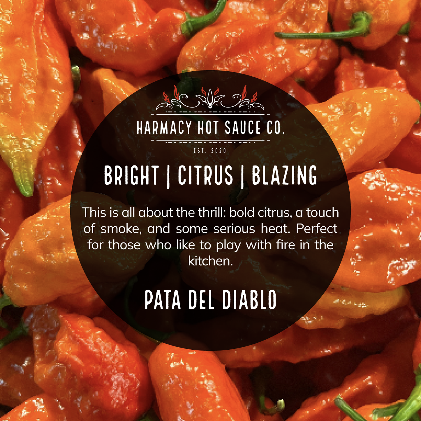 Pata del Diablo - Extra Hot Tomatillo & Clementine (9oz)