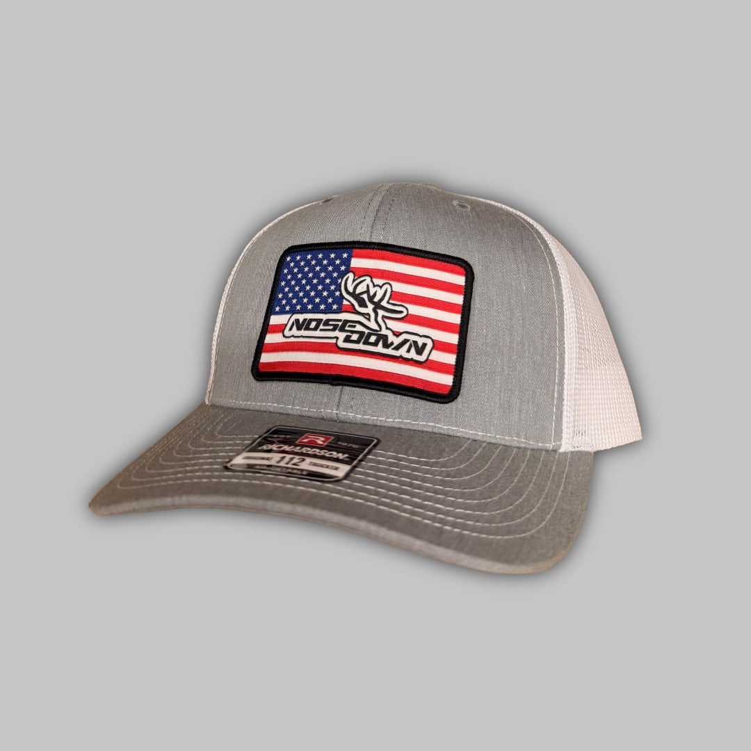 American Flag Trucker Hat