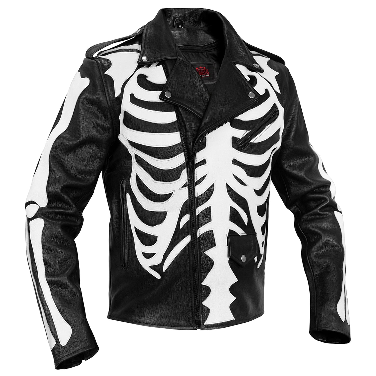 SkullBone Men’s MC Bone Jacket