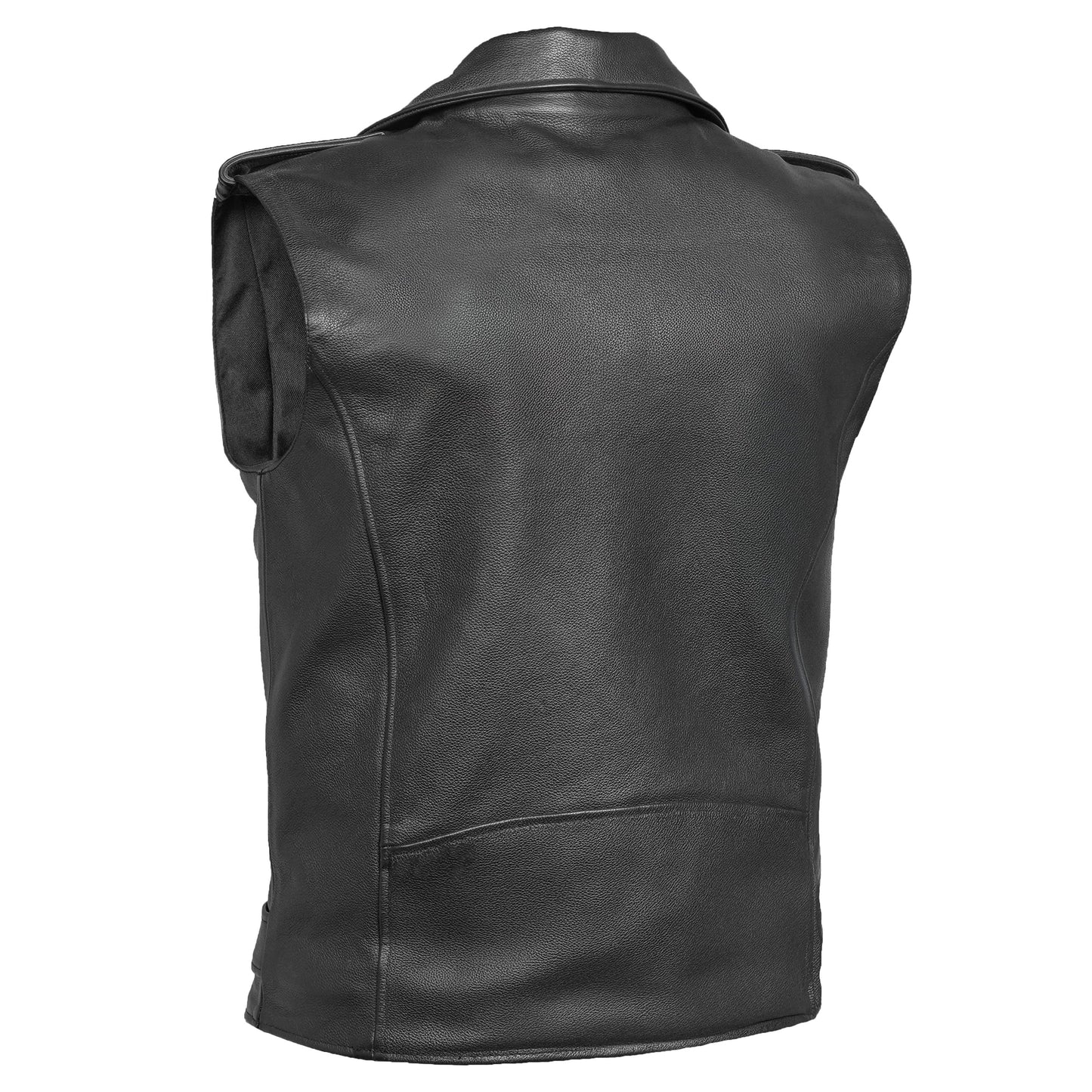 Cruze™ Mens Leather Motorcycle Vest