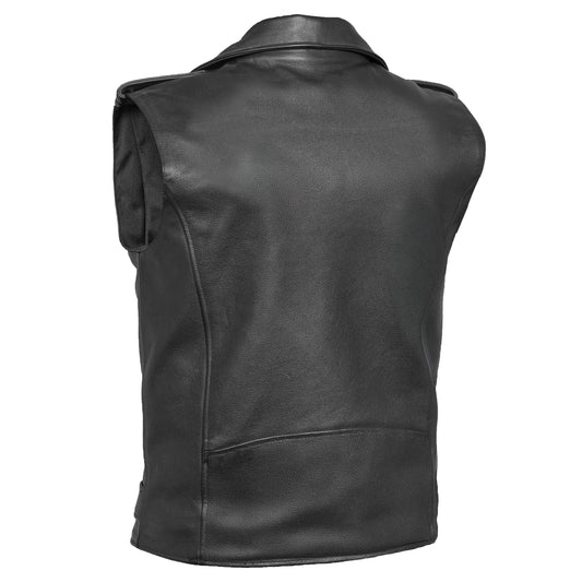 Cruze™ Mens Leather Motorcycle Vest