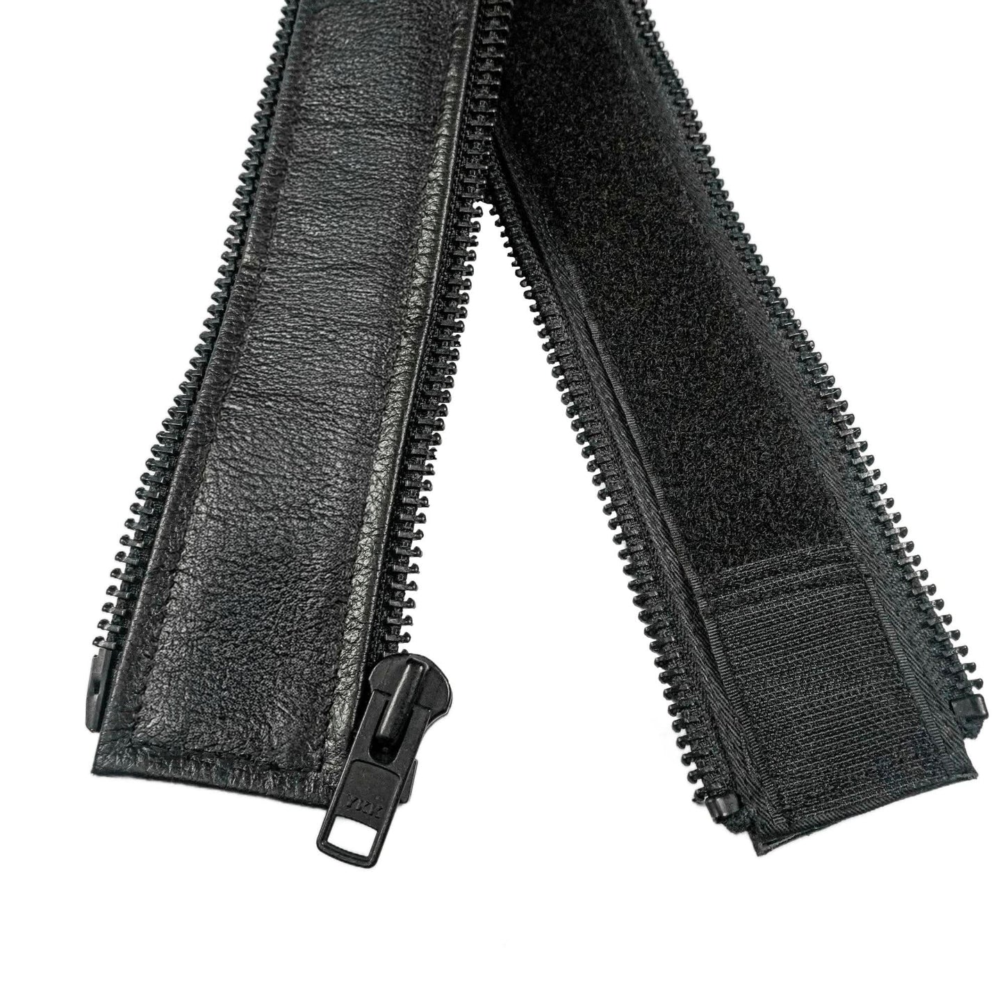 VXP505 Men's Black Universal Vest Expander Panel with Black Oxides Zip (Single Piece)
