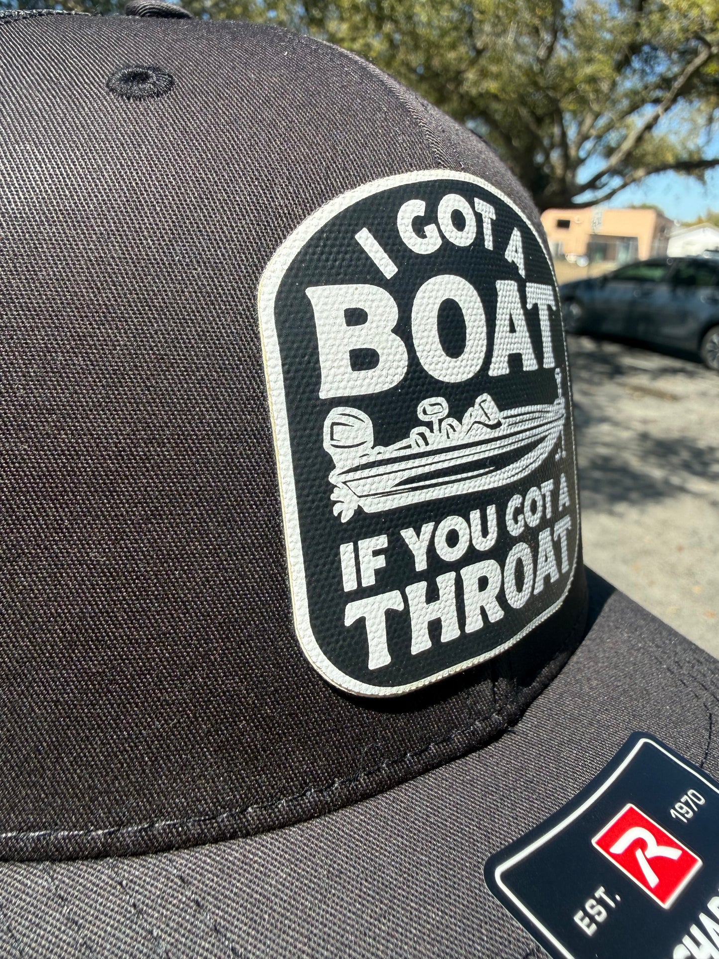 I Got A Boat | Canvas Patch Snapback
