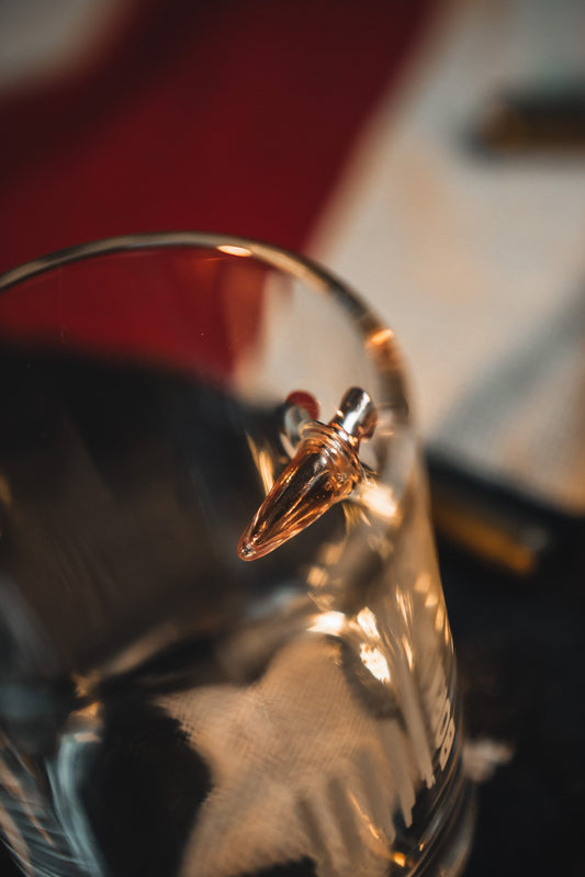 Born United Bullet Whiskey Glass