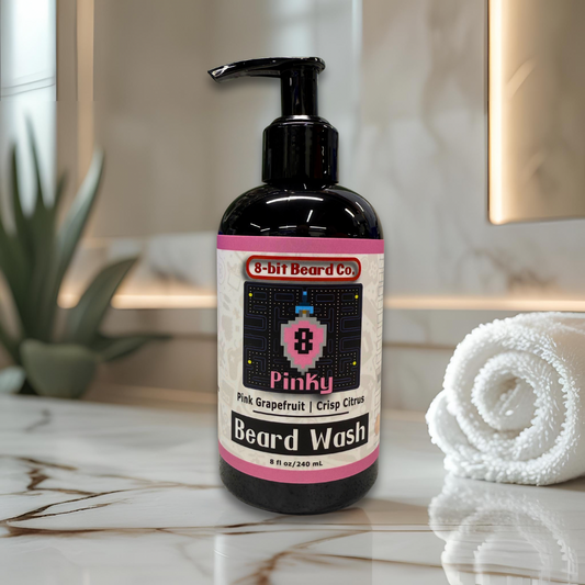 Pinky | Beard Wash - Pink Grapefruit, Sweet Orange and Litsea