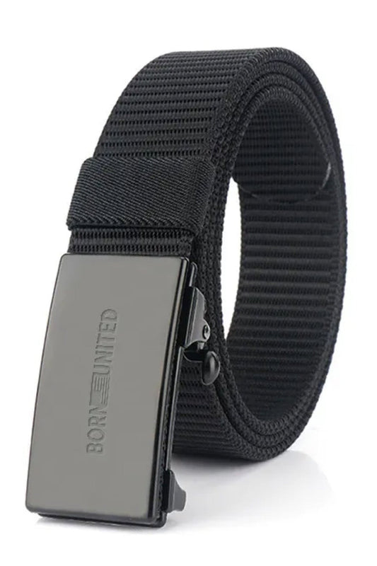 BU Logo Belt - Black