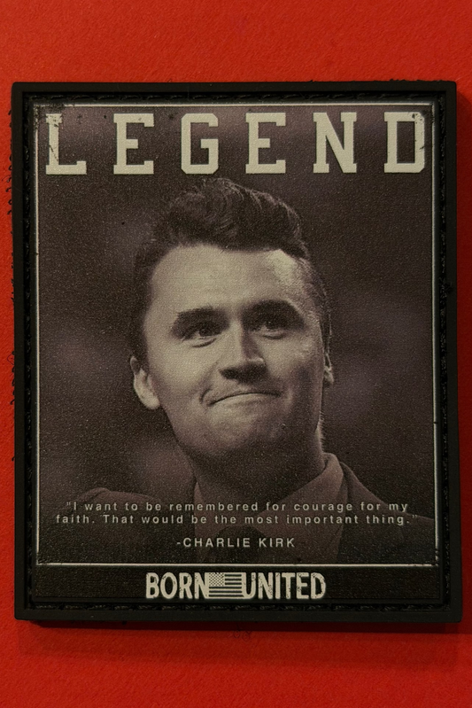 Legend - Charlie Kirk PVC Patch
