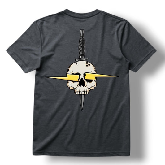 DA DAGGER TEE (HEATHER METAL)