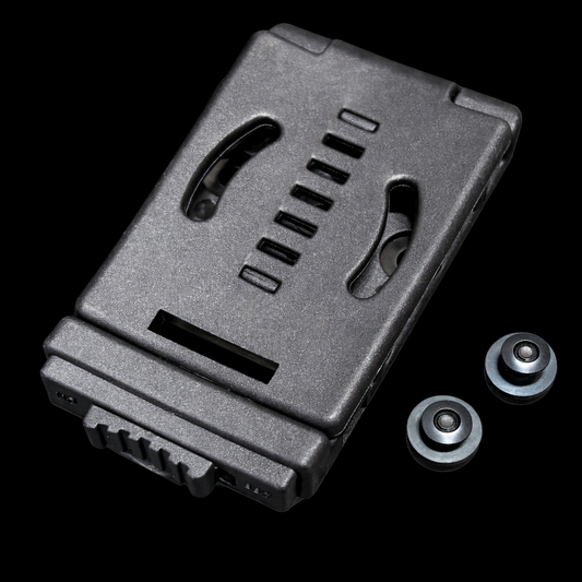 Universal fold over belt attachment for kydex sheath (Includes hardware)