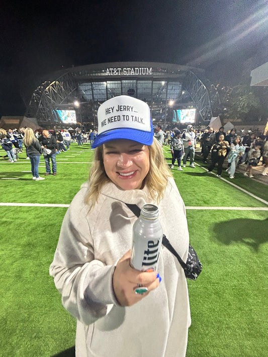 Hey Jerry…We Need To Talk Trucker Hat