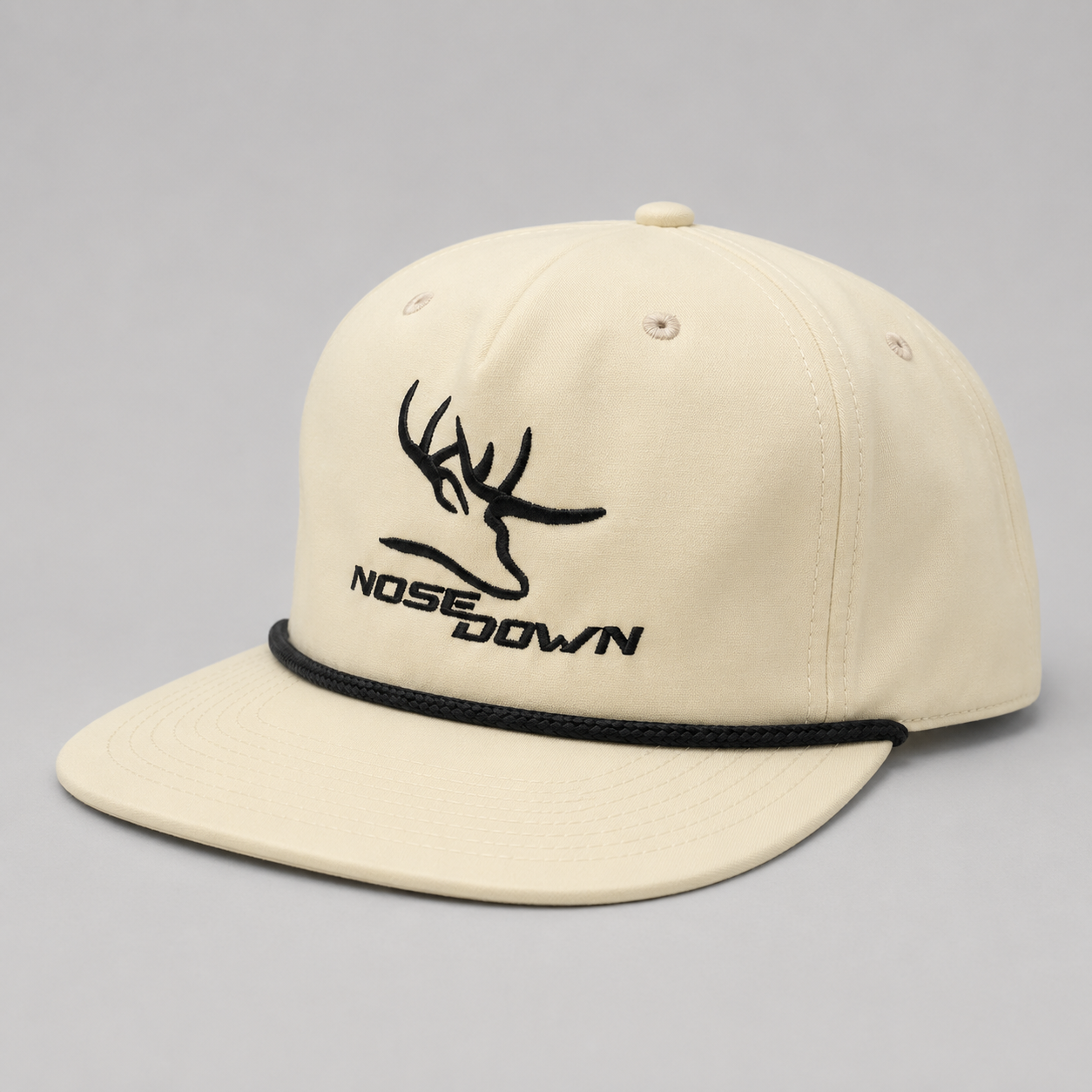 Embroidered Rope Hat