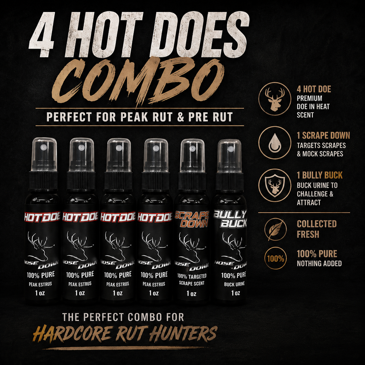 4 Hot Does Combo