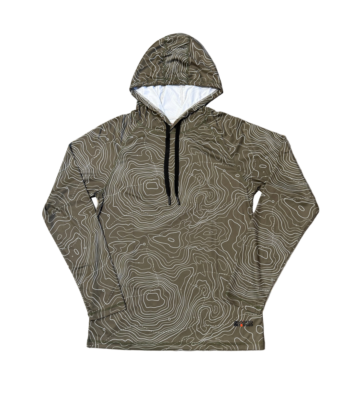 Men's Topographical Performance Hoodie