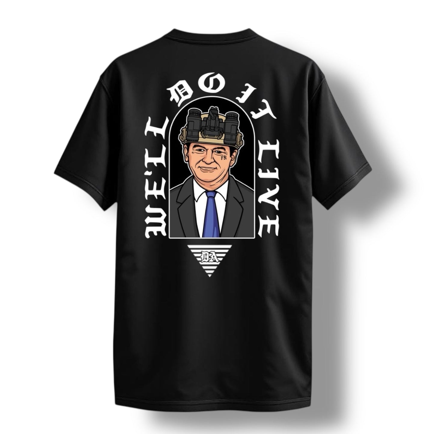 "DO IT LIVE" TEE (BLACK)